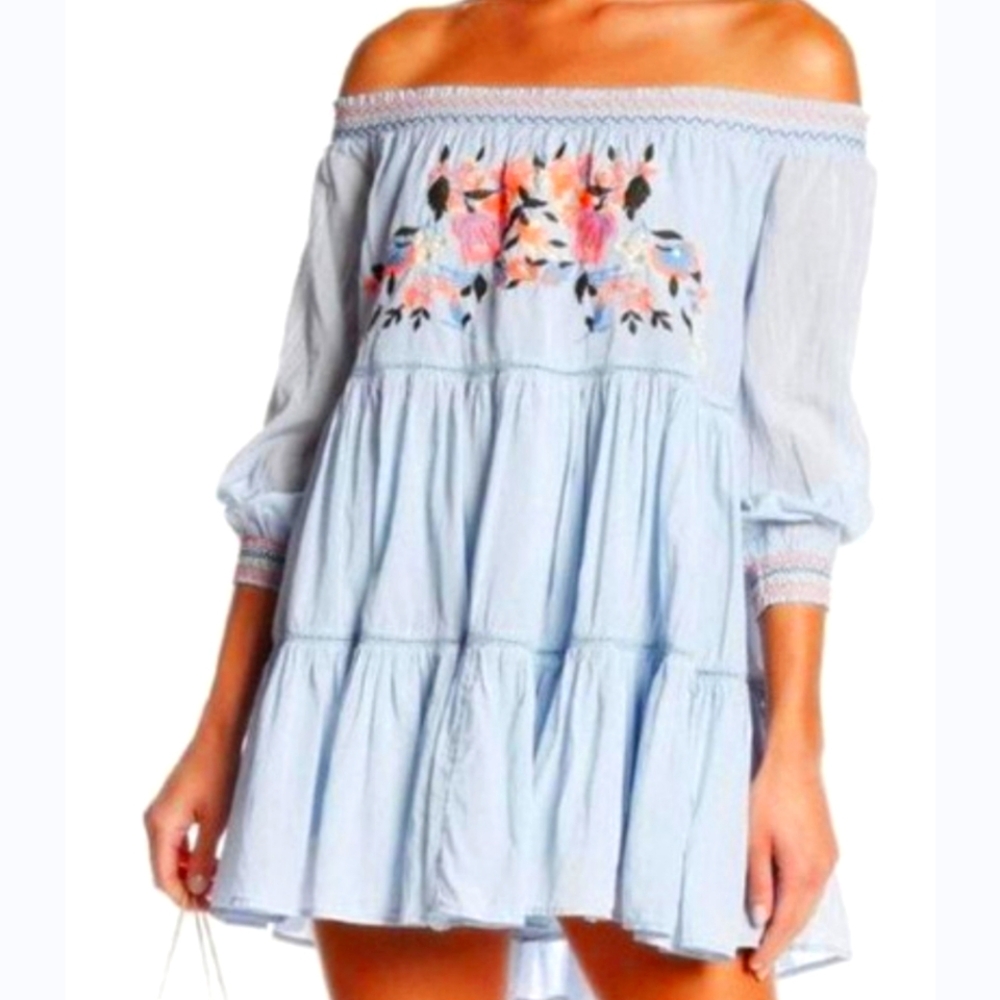 Free People Sunbeam Mini Dress